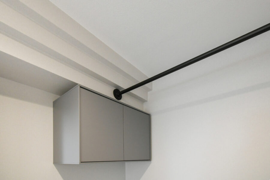 アイアンパイプも使いやすくオシャレに