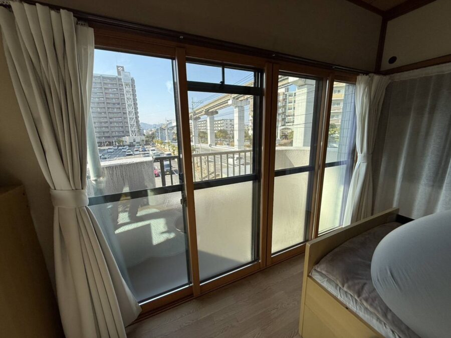 大きな窓に内窓設置