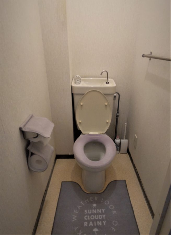 丸みのある優しいトイレ