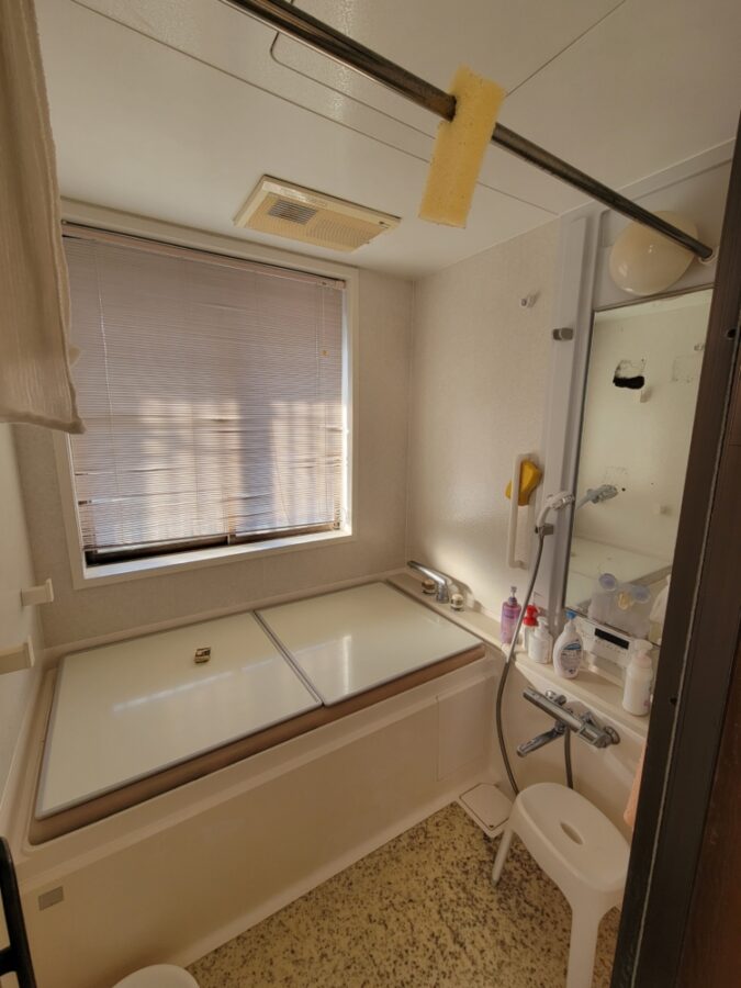 暖かく機能性抜群のバスルームへ