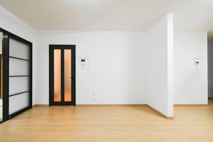 白系シンプルな仕上がり