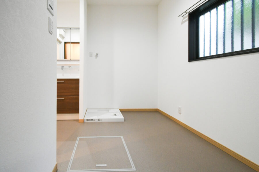 多目的に洗面所を使える動線