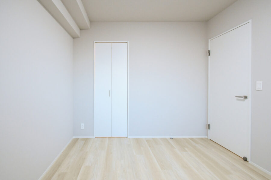 クローゼットも新しく変わる