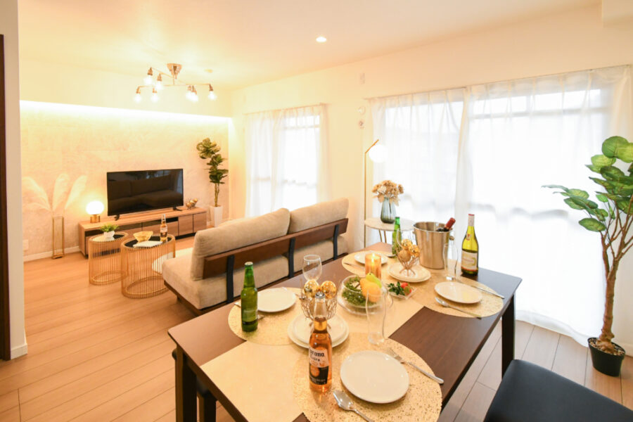 3LDKから2LDK＋Sの落ち着きのある豪華なお家が完成