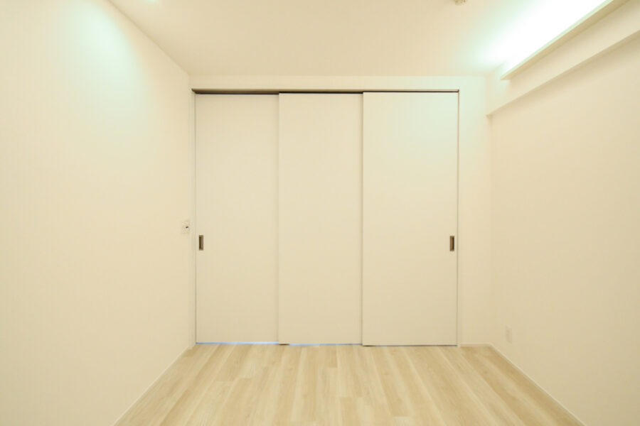 リビングとバリアフリーで出入りしやすく