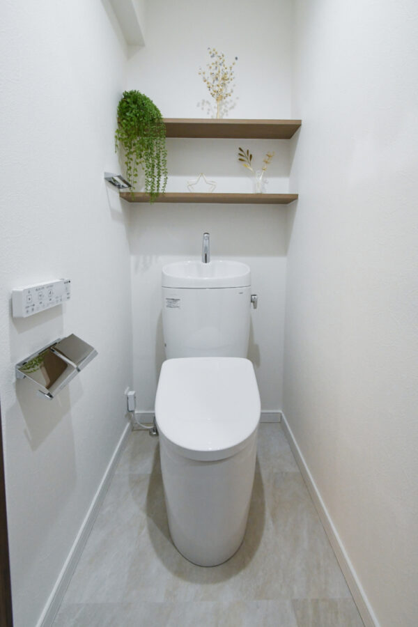 清潔感のあるトイレ空間へ