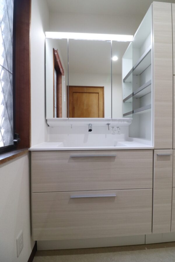 タッチレス水栓も使いやすい