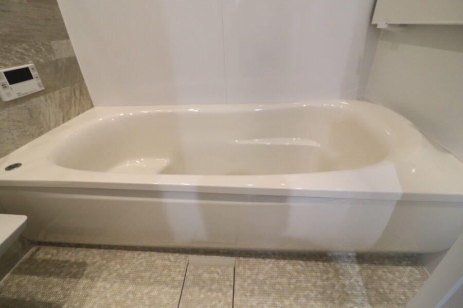 お掃除簡単人工大理石浴槽
