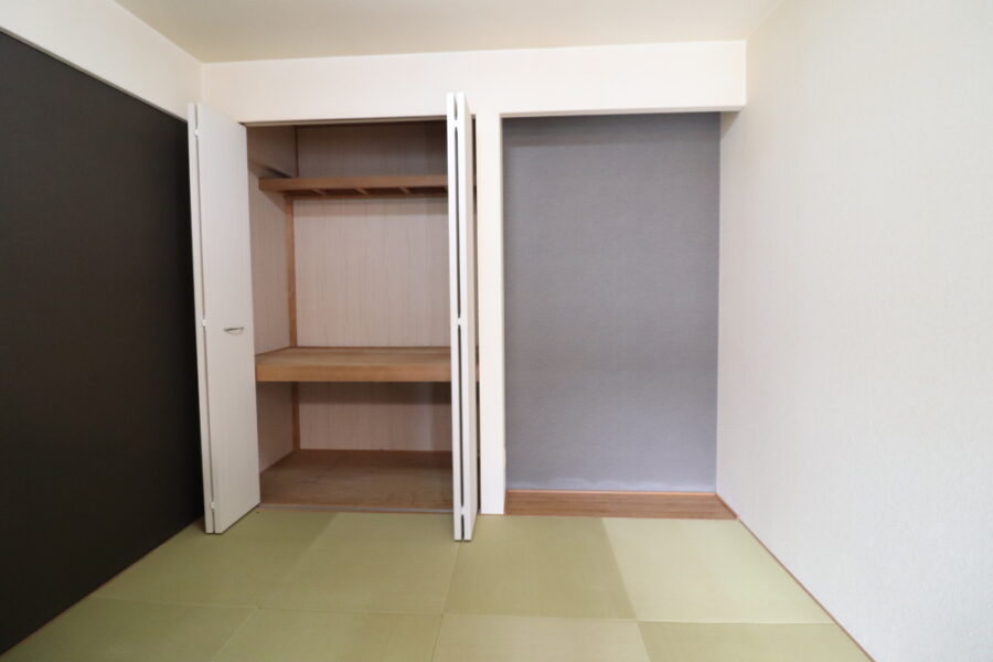 和室から間取りを変えて洋室へ