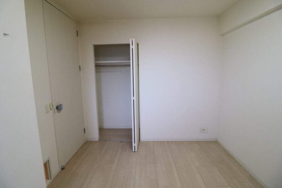 クローゼットも新しく変わる