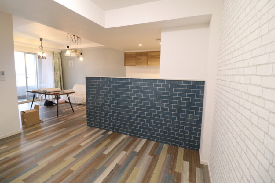 ドアも撤去してリビングと一体型へ