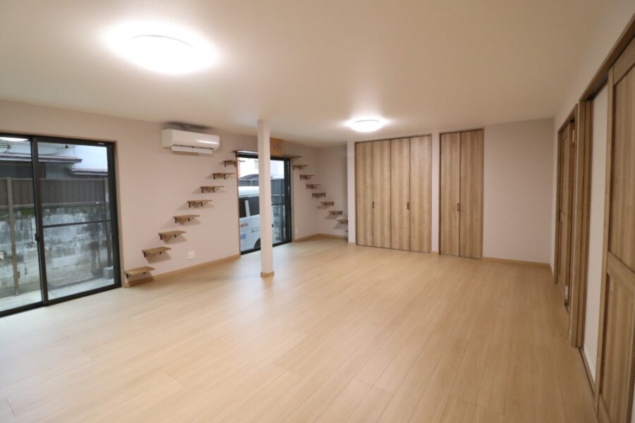 和室から大きな洋室へ間取り変更