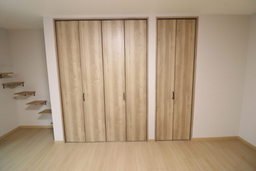 クローゼットを新たに新設