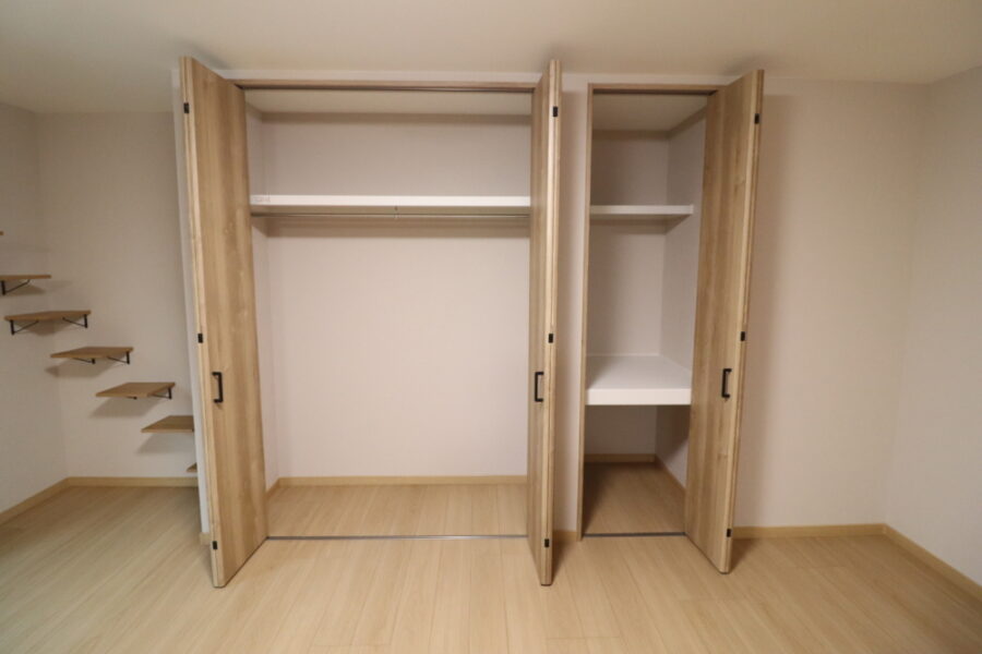 クローゼットを新たに新設