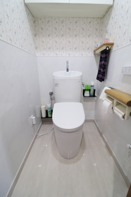 トイレがスッキリお手入れ完璧