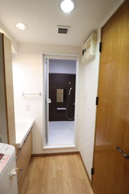 入り口段差高さも軽減しました