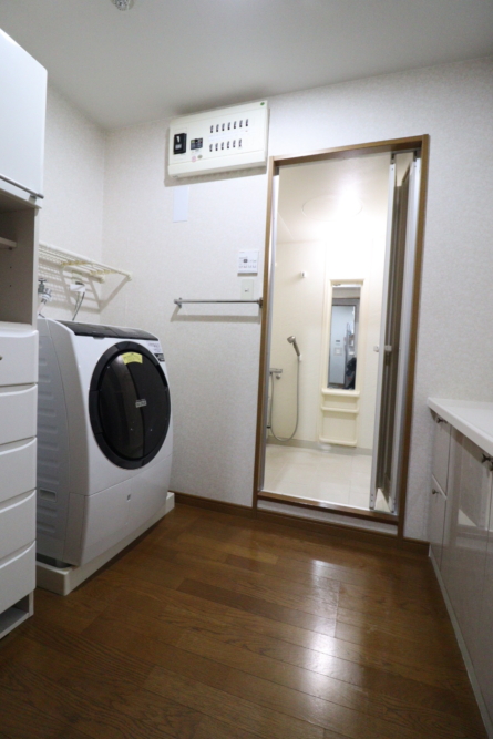 アクセントクロスも素敵な仕上がり