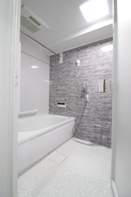 基本壁はマグネットアイテム使うバス