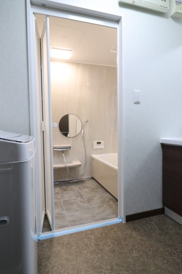 バリアフリーで安心して入浴出来ます