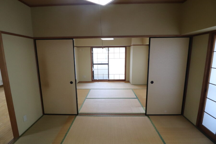 襖から壁作成でして新たにクローゼット新設