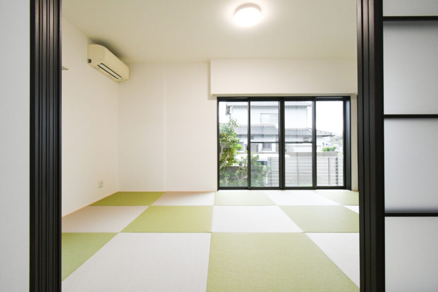 和モダンな和室へ変わる